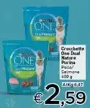 Crai Purina - crocchette one dual nature offerta