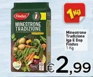 Crai Findus - minestrone tradizione igp e dop offerta