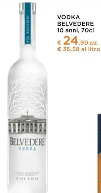 VODKA BELVEDERE 10 anni, 70cl