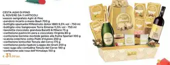 CESTA AGHI DI PINO IL ROVERE DA 11 ARTICOLI