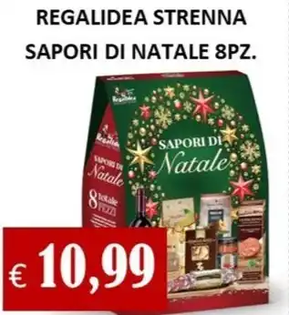 Supermercato Azzurro REGALIDEA STRENNA SAPORI DI NATALE 8PZ. offerta