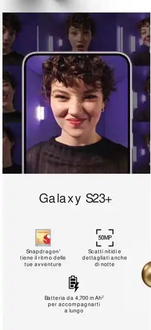 Unieuro Samsung Galaxy S23+ offerta