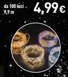 Catena micro led a batteria