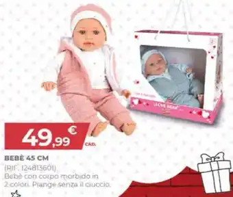 Love bebe - bebè 45 cm