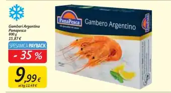 Carrefour Market Pana pesca - gamberi argentina offerta