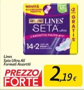 Carrefour Market Lines - seta ultra ali offerta