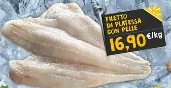 Sapore di Mare FILETTO DI PLATESSA CON PELLE offerta