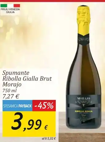 Carrefour Market Morajo - spumante ribolla gialla brut offerta