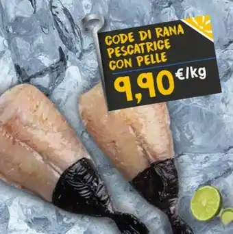Sapore di Mare CODE DI RANA PESCATRICE CON PELLE offerta