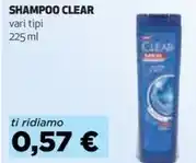 Coop Clear - shampoo offerta