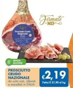 MD Discount Prosciutto crudo nazionale offerta