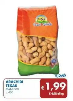 MD Discount Manusol - arachidi texas offerta