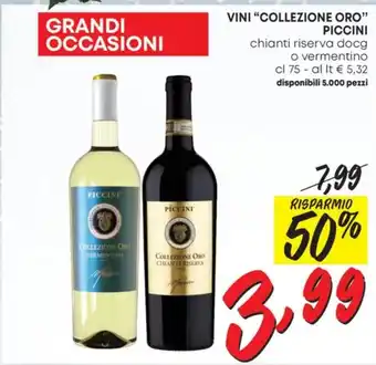 Pam VINI "COLLEZIONE ORO" PICCINI offerta