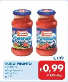 MD Discount Gustato - sugo pronto offerta