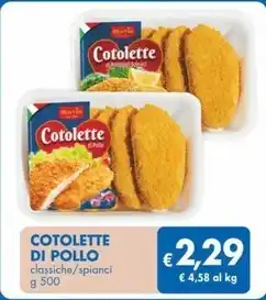 MD Discount Cotolette di pollo offerta
