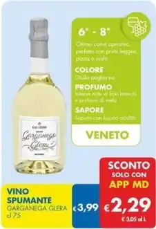 MD Discount Garganega glera - vino spumante offerta