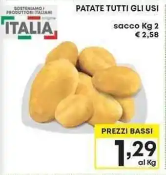Pam PATATE TUTTI GLI USI offerta