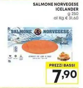 Pam SALMONE NORVEGESE ICELANDER g 250 offerta