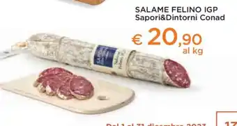 Conad Salame offerta
