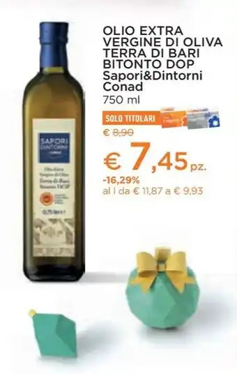 Conad Olio extravergine di oliva offerta