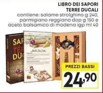 Pam LIBRO DEI SAPORI TERRE DUCALI offerta