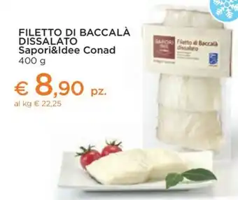 Conad Baccalà offerta