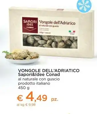Conad Vongole offerta