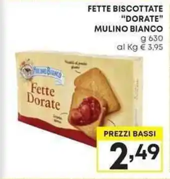 FETTE BISCOTTATE "DORATE" MULINO BIANCO