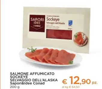 Conad Salmone affumicato offerta
