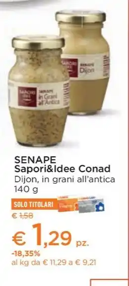 Conad Senape offerta