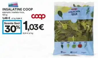 Coop INSALATINE COOP 125 g offerta
