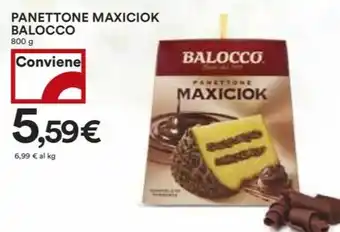 Coop PANETTONE MAXICIOK BALOCCO 800 g offerta