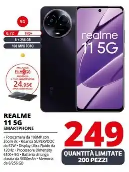 Comet REALME 11 5G SMARTPHONE offerta