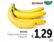 Spazio Conad BANANE offerta