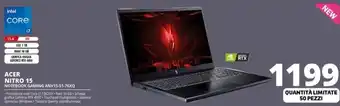 Comet ACER NITRO 15 offerta