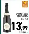 Conad Margherita SPUMANTE DOCG FRANCIACORTA 75cl offerta