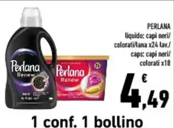 PERLANA liquido: capi neri/ colorati/lana x24 lav/ caps: capi neri/ colorati x18