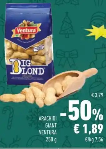 Conad Superstore ARACHIDI GIANT VENTURA offerta