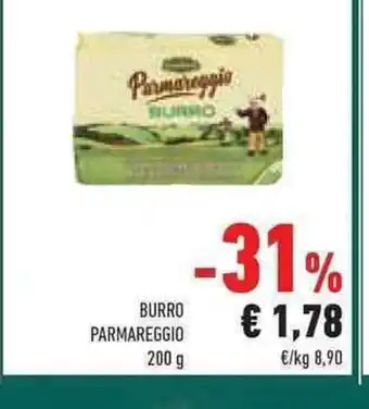 Conad Superstore BURRO PARMAREGGIO 200 g offerta