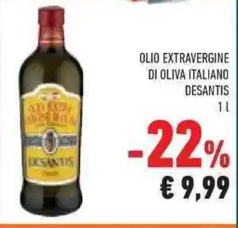 Conad Superstore OLIO EXTRAVERGINE DI OLIVA ITALIANO DESANTIS 1 l offerta
