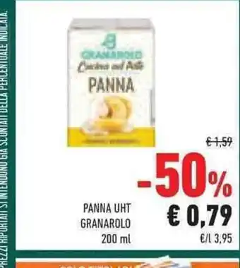 Conad Superstore PANNA UHT GRANAROLO offerta
