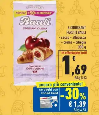 6 CROISSANT FARCITI BAULI