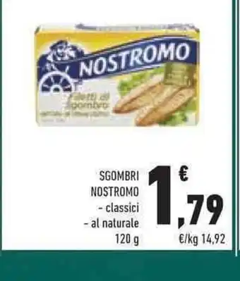 Conad Superstore SGOMBRI NOSTROMO - classici - al naturale offerta