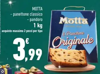 Conad MOTTA panettone classico offerta