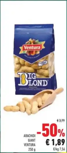Conad ARACHIDI GIANT VENTURA offerta