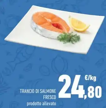 Conad TRANCIO DI SALMONE FRESCO prodotto allevato offerta