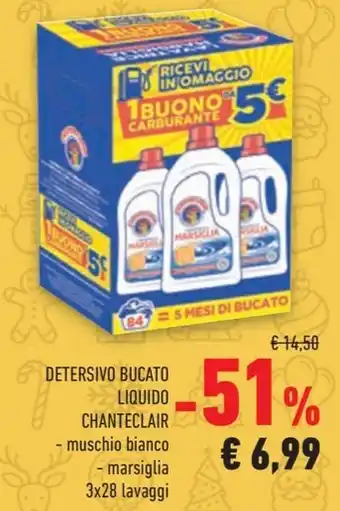 Conad DETERSIVO BUCATO LIQUIDO CHANTECLAIR offerta