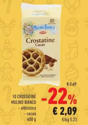 Conad 10 CROSTATINE MULINO BIANCO offerta