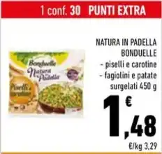 Conad NATURA IN PADELLA BONDUELLE offerta