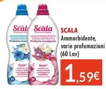 SCALA Ammorbidente, varie profumazioni (60 Lav)